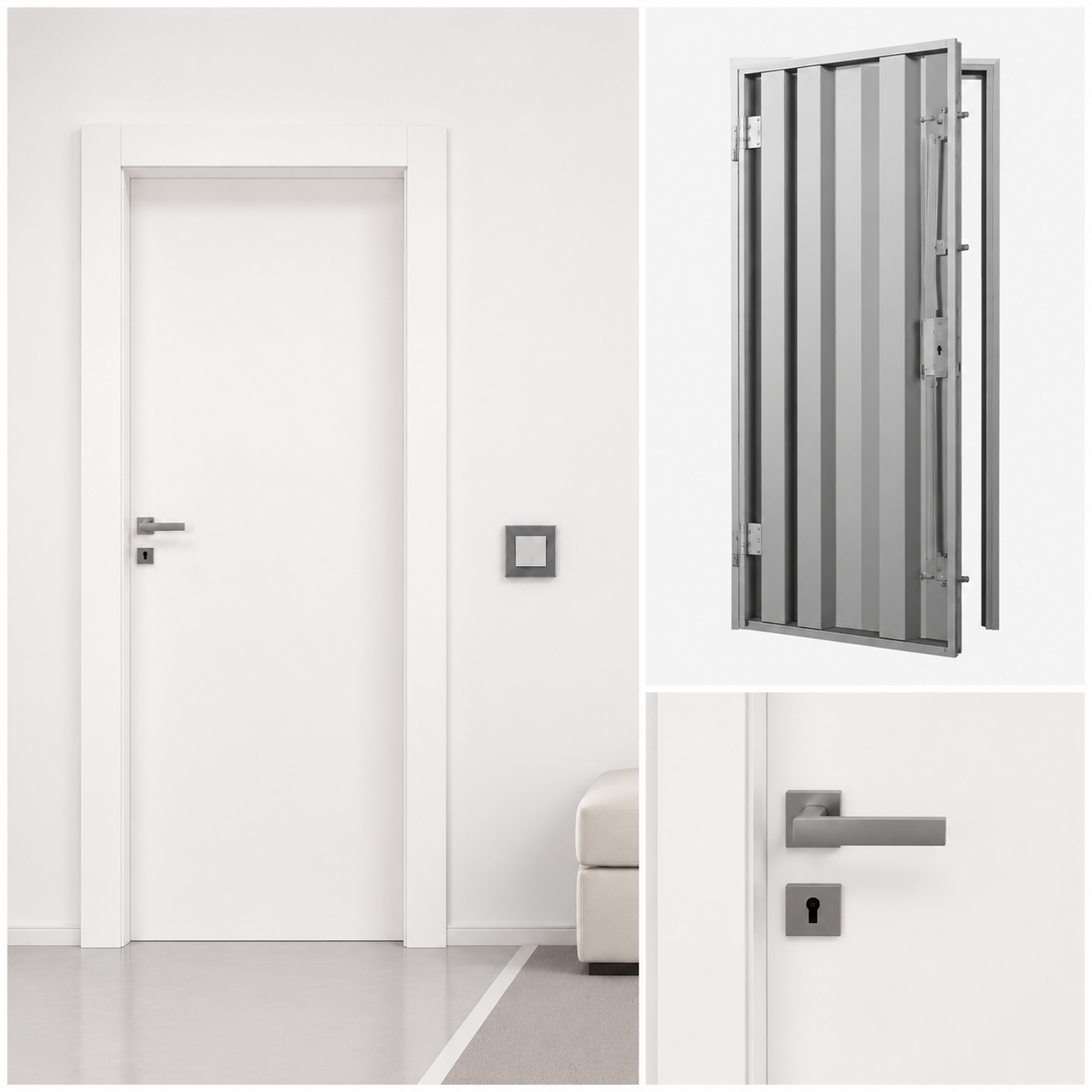 Porte interne e porta blindata